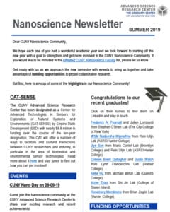 thumbnail: Nanoscience Newsletter PDF Download