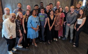 A group photo of the Gardner lab