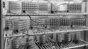 Several tubes in a lab