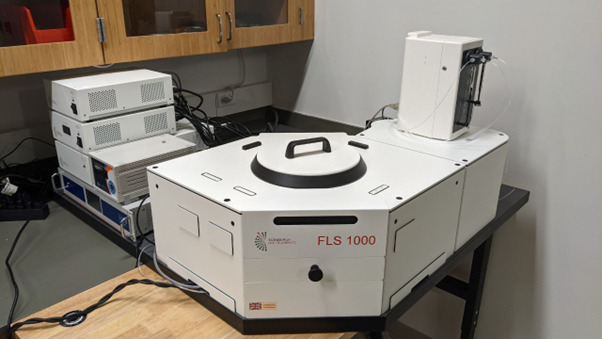Picture of the FLS1000 Photoluminescence Spectrometer instrument