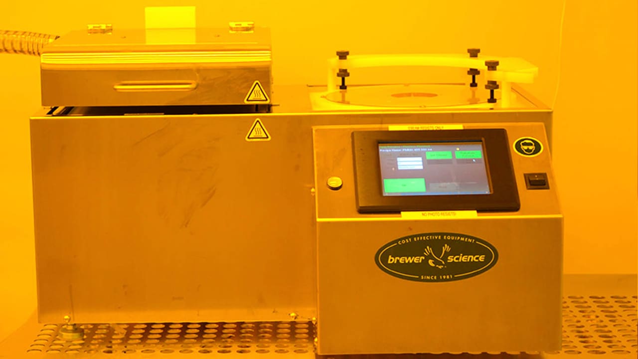 photo: Brewer Science e-beam spin coater